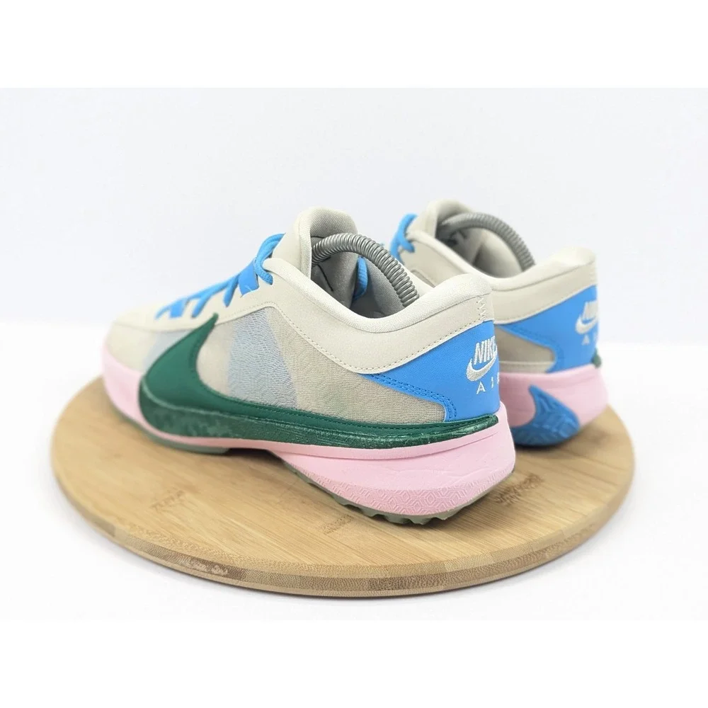 Nike‎ Mens 8 Giannis Immortality 3 Basketball Shoes White Green Pink Sneakers